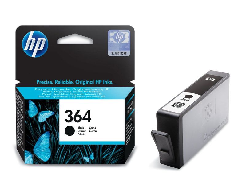 HP ( HEWLETT PACKARD ) - Cartuchos ORIGINALES Inyección De Tinta 364 Negro (Ref.CB316EE#ABE)