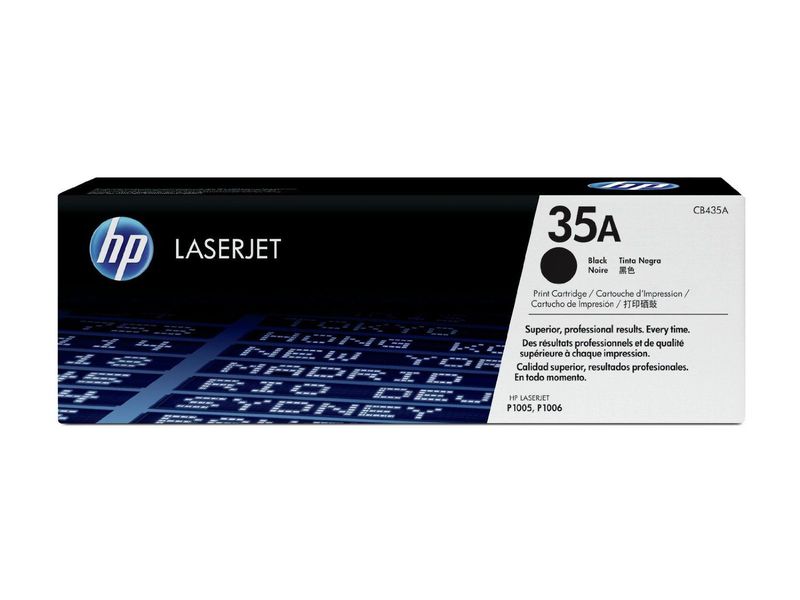 HP ( HEWLETT PACKARD ) - Toner Laser ORIGINALES 35A Negro (Ref.CB435A)