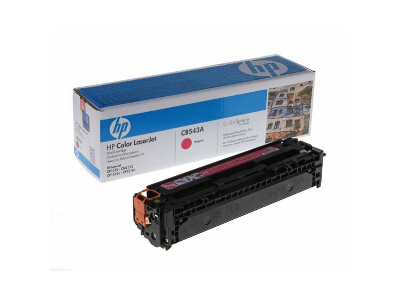 HP ( HEWLETT PACKARD ) - Toner Laser ORIGINALES 125A Magenta (Ref.CB543A)
