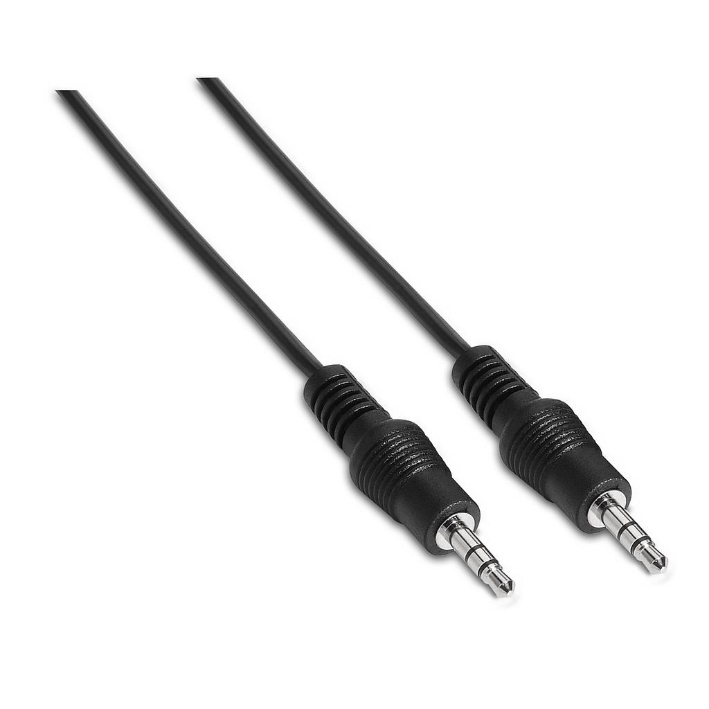 AISENS - CABLE AUDIO ESTÉREO, JACK 3.5/M-JACK 3.5/M, NEGRO, 10M (Ref.A128-0144)