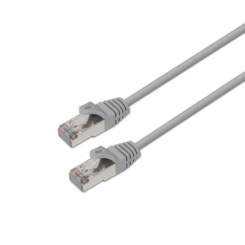 AISENS - CABLE DE RED LATIGUILLO RJ45 CAT.6 FTP AWG24, GRIS, 15M (Ref.A136-0279)
