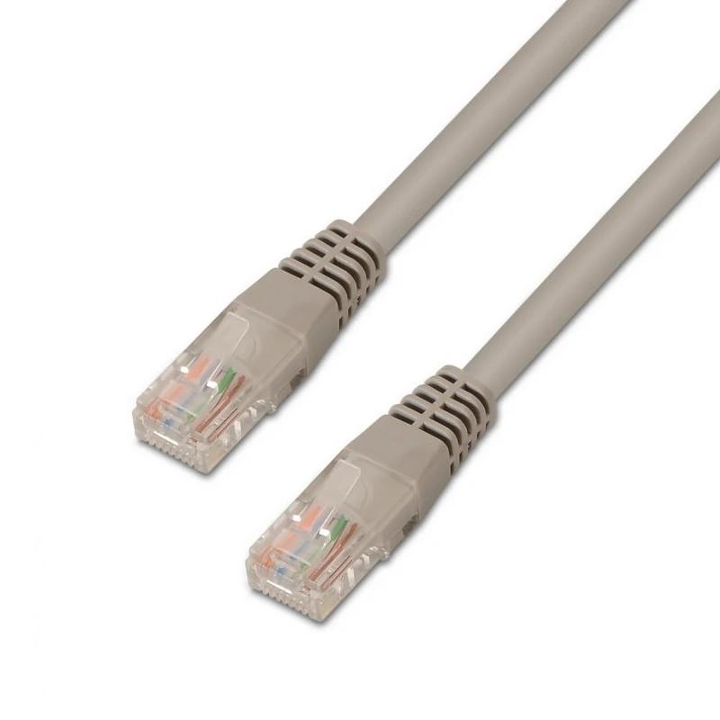 AISENS - CABLE DE RED LATIGUILLO RJ45 CAT.6 UTP AWG24 GRIS 2,0M (Ref.A135-0230)