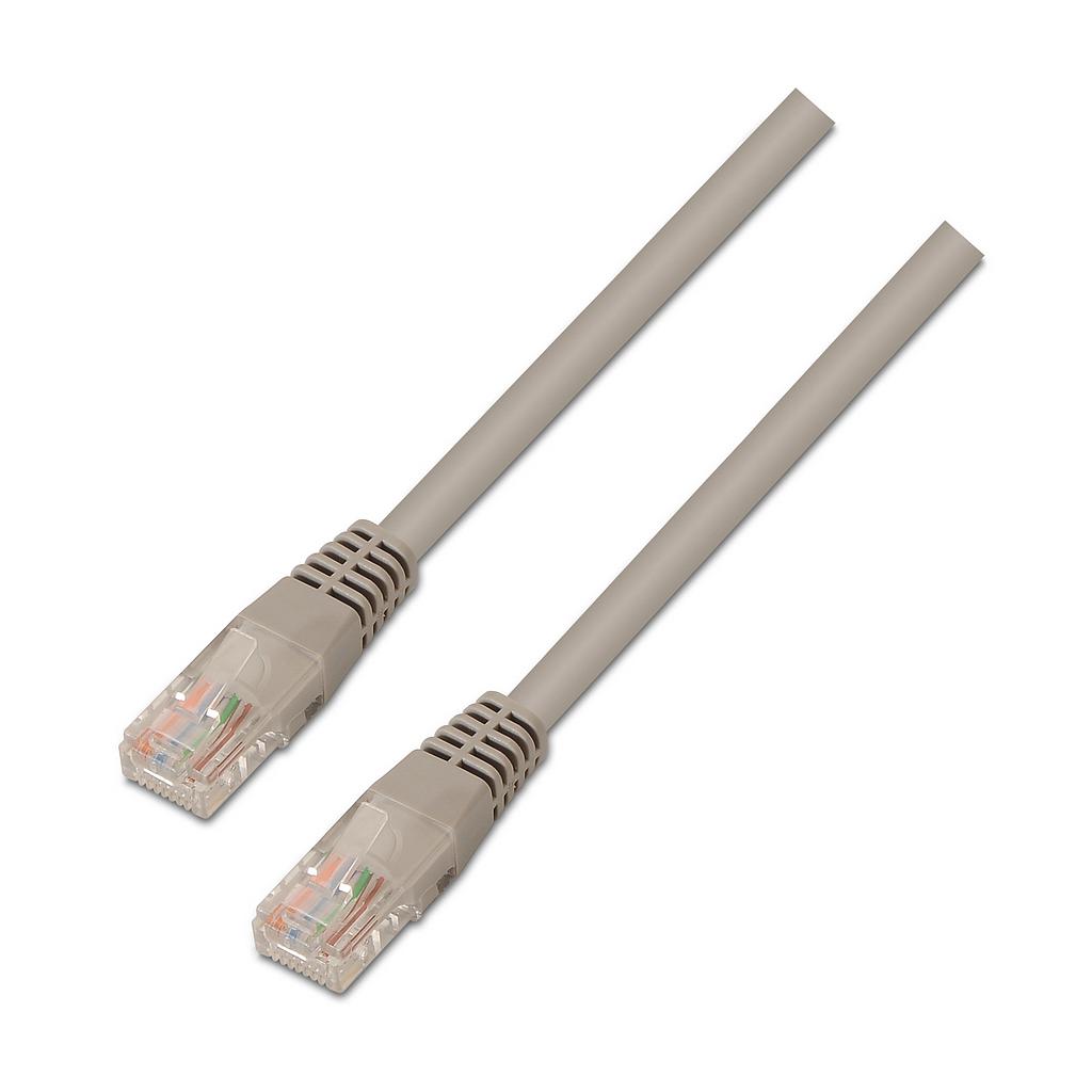 AISENS - CABLE DE RED LATIGUILLO RJ45 LSZH CAT.6 UTP AWG24, GRIS, 5.0M (Ref.A135-0269)