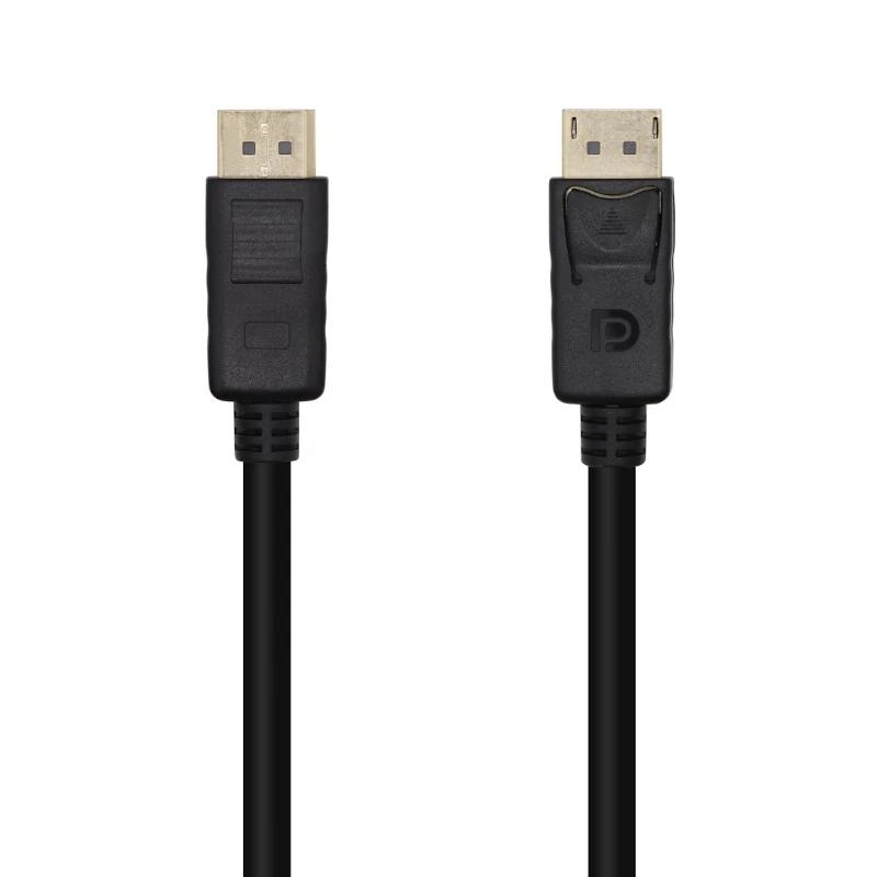 AISENS - CABLE DISPLAYPORT V1.2 4K@60HZ DP/M - DP/M NEGRO 2,0M (Ref.A124-0129)