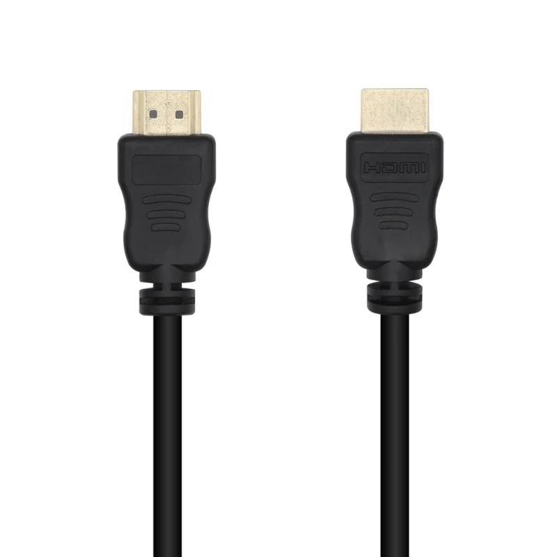 AISENS - CABLE HDMI V1.4 ALTA VELOCIDAD 14+1 CCS, A/M-A/M, NEGRO, 1.0M (Ref.A119-0528)