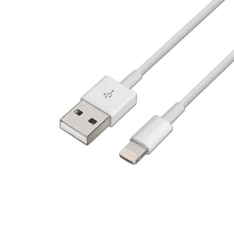 AISENS - CABLE LIGHTNING A USB 2.0 LIGHTNING/M - USB A/M BLANCO 2,0M (Ref.A102-0036)