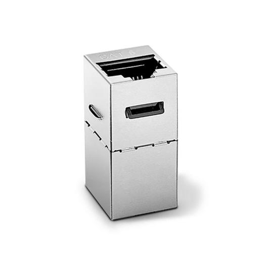 AISENS - EMPALME RJ45 CAT.6 STP PARA PANEL DE PARCHEO O ROSETA (Ref.A139-0300)