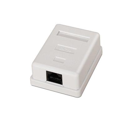 AISENS - ROSETA DE SUPERFICIE RJ45 CAT.5E UTP 1 TOMA BLANCO (Ref.A138-0296)