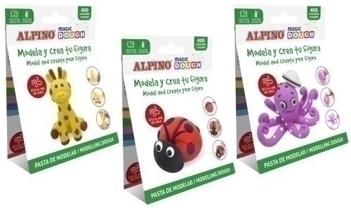 ALPINO - PASTA MODELAR MAGIC ANIMALS EX.15 (Ref.DP00051101)