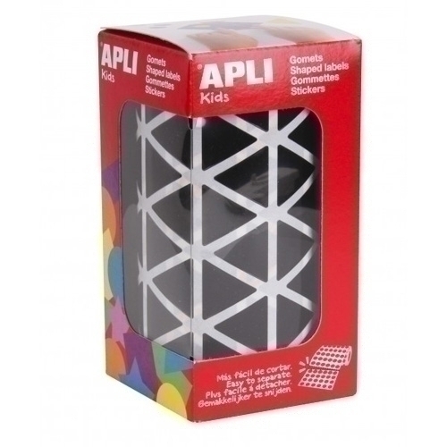 APLI - GOMETS ROLLO 59h TRIANGULO 20 mm NEGRO 2.832 uds. () (Ref.11497)