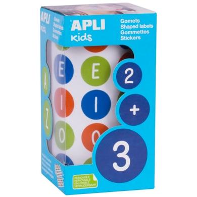 APLI - GOMETS ROLLO ABC MULTICOLOR REMOVIBLE Ø 20 mm (Ref.16797)