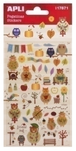 APLI - STICKERS BOLSA 1h OTOÑO () (Ref.17871)