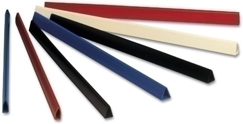 APLI - VARILLA para DOSSIERS A4 10mm NEGRO (Ref.2210)