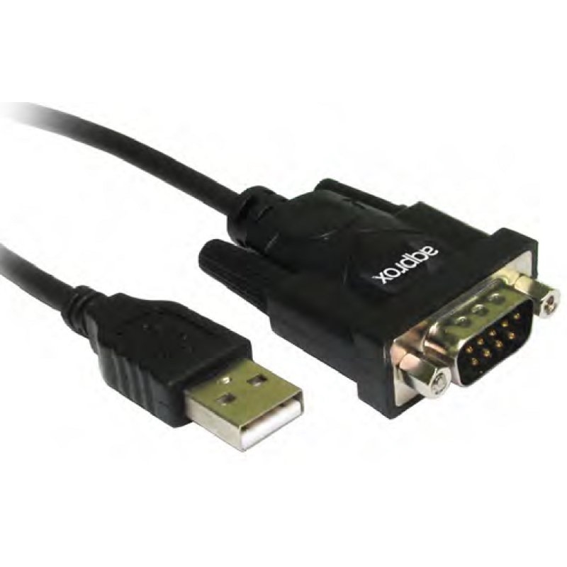 APPROX - Adaptador USB A SERIE DB9M 0,75 M. (Ref.APPC27)