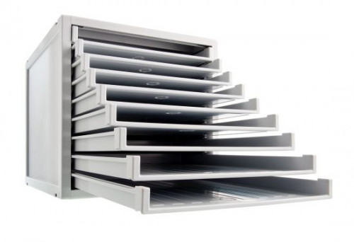 ARCHISYSTEM - MODULO 9 BANDEJAS GRIS (Ref.8409B GS)