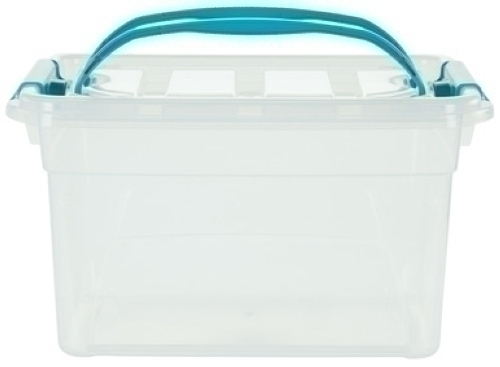 ARCHIVO 2000 - CAJA ALMACENAMIENTO A.2000 CON ASA 13 LITROS DE PP APILABLE TRANSPARENTE (Ref.WFS14C130T CS TP)