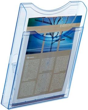 ARCHIVO 2000 - EXPOSITOR MURAL ARCHIPLAY 1 COMPARTIMENTO DIN A4 VERTICAL 35X235X300 MM AZUL TRANSPARENTE (Ref.6121 AZ TP)