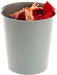 ARCHIVO 2000 - PAPELERA DE PLÁSTICO OPCIONAL ARO SUJETABOLSAS CAPACIDAD 16 LITROS 290X310 MM GRIS (Ref.2001 GS)