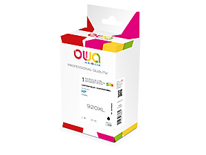 ARMOR - Owa BIJ INKJET REMAN REMAN.FOR HP920XL B with ink level management Noir / Black Box (Ref.K20449OW)