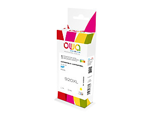 ARMOR - Owa BIJ INKJET REMAN REMAN.FOR HP920XL Y with ink level management Jaune / Yellow Box (Ref.K20452OW)