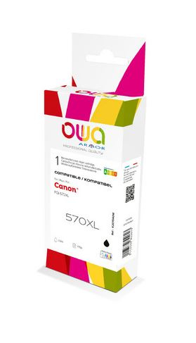 ARMOR - Owa INKJET REMAN REMAN.FOR CAN. PGI-570XL BK Black Box (Ref.K20704OW)