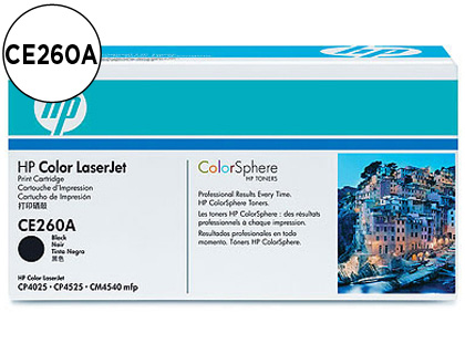 HP ( HEWLETT PACKARD ) - Toner Laser ORIGINALES 647A Negro (Ref.CE260A)
