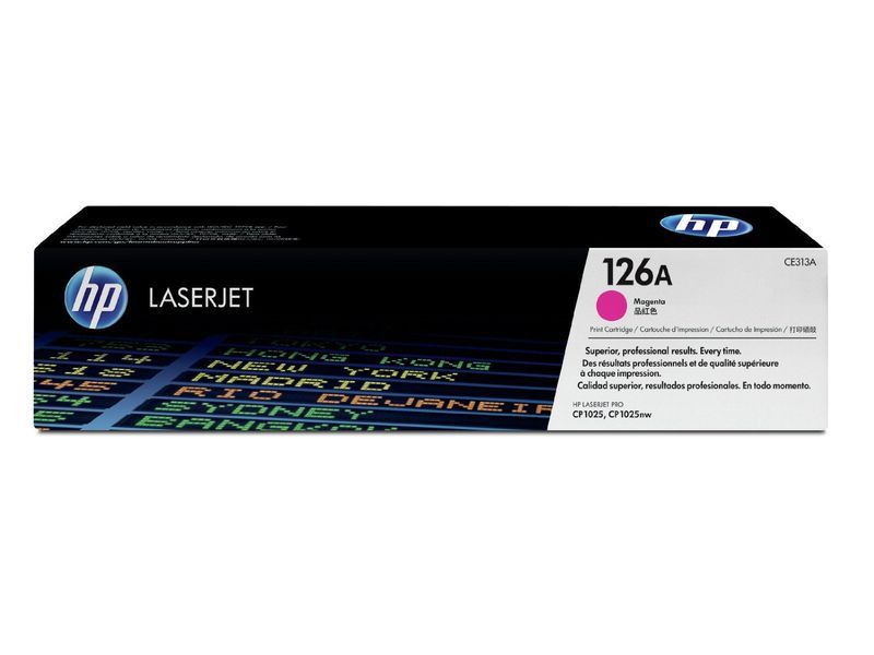 HP ( HEWLETT PACKARD ) - Toner Laser ORIGINALES 126A Magenta (Ref.CE313A)
