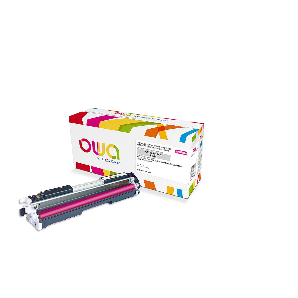 ARMOR - Toner para HP Laserjet Pro CP1025, Pro100 M175, Pro200 M275 Toner kit Magenta CE313A (Ref.K15410OW)