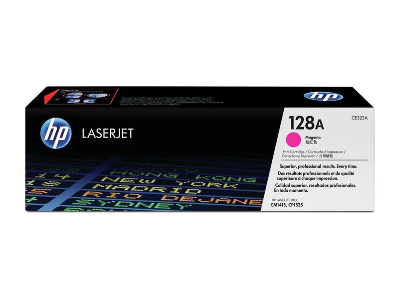 HP ( HEWLETT PACKARD ) - Toner Laser ORIGINALES 128A Magenta (Ref.CE323A)