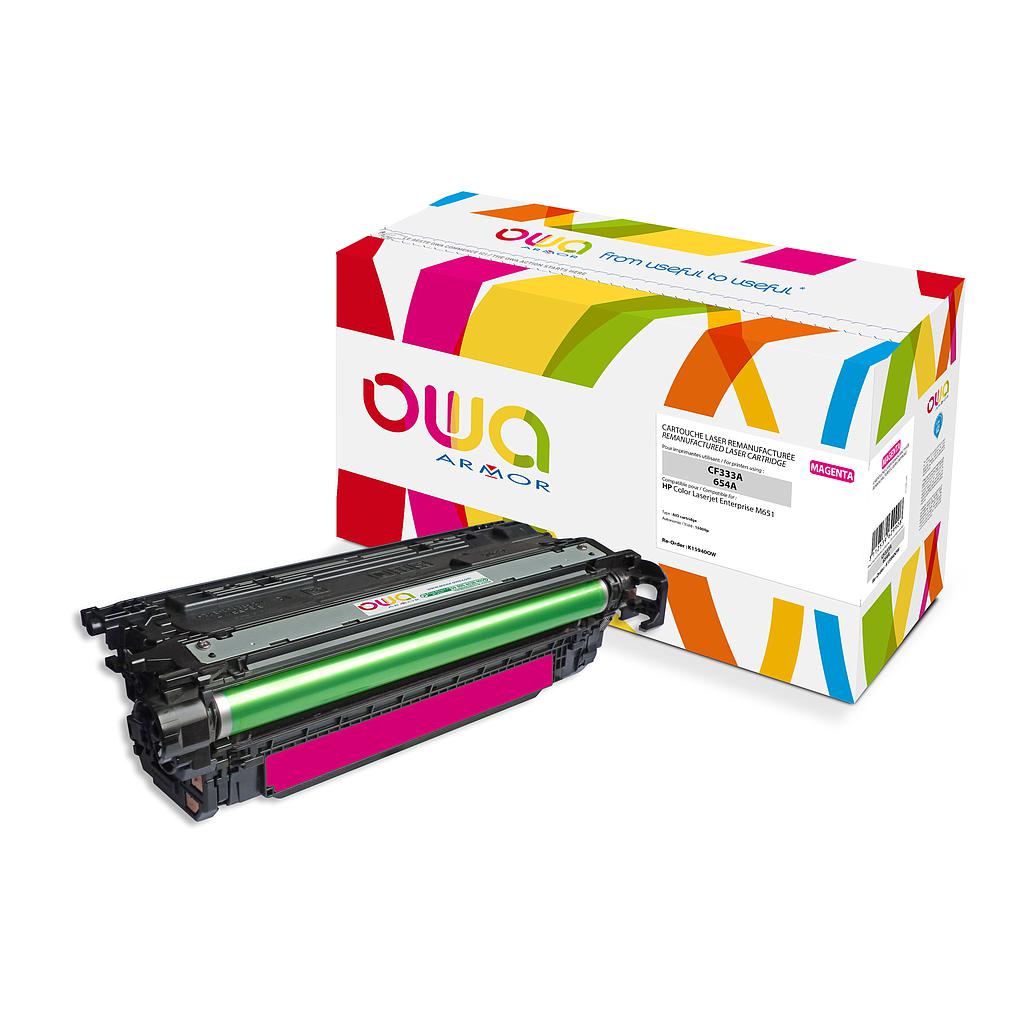 ARMOR - toner compatible magenta Laserjet Ese M651 CF333A 654A (Ref.K15940OW)