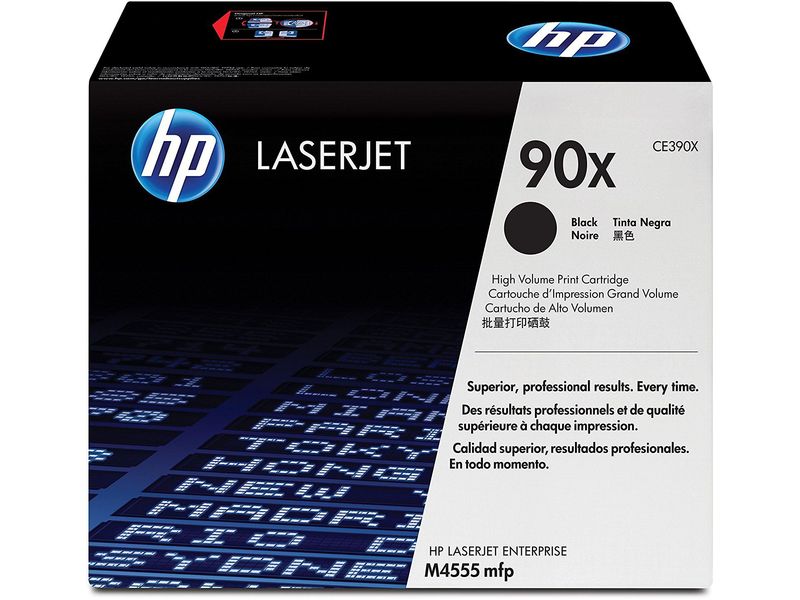 HP ( HEWLETT PACKARD ) - Toner Laser ORIGINALES 90X Negro (Ref.CE390X)