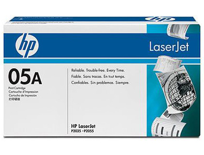 HP ( HEWLETT PACKARD ) - Toner Laser ORIGINALES 05A NEGRO 2,3K (Ref.CE505A)