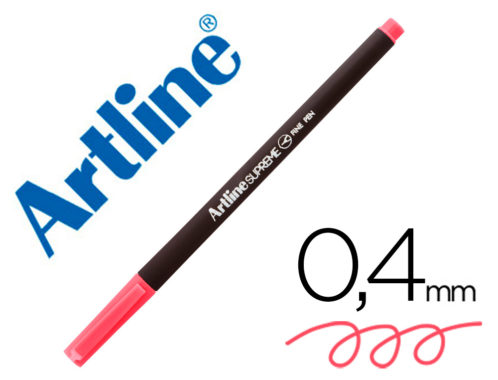 ARTLINE - ROTULADOR SUPREME EPFS200 FINE LINER PUNTA DE FIBRA ROSA 0,4 MM (Ref.EPFS200 RS)