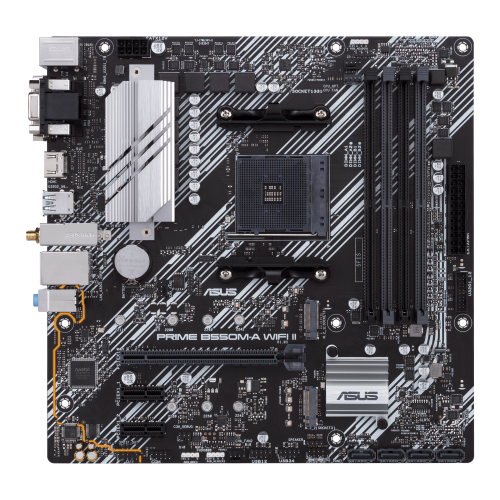 ASUS - PRIME B550M-A WIFI II AMD B550 Zócalo AM4 micro ATX (Ref.90MB19X0-M0EAY0)