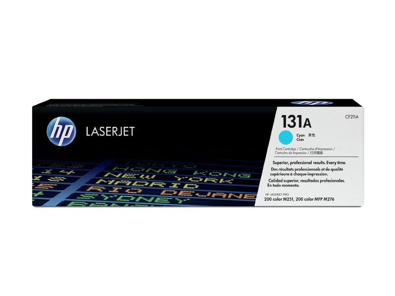 HP ( HEWLETT PACKARD ) - Toner Laser ORIGINALES 131A Cyan (Ref.CF211A)