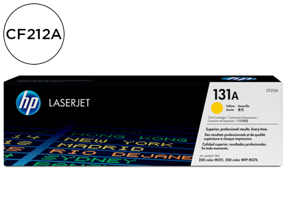 HP ( HEWLETT PACKARD ) - Toner Laser ORIGINALES 131A AMARILLO 1,8K (Ref.CF212A)