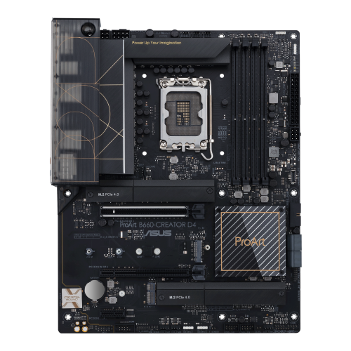 ASUS - PROART B660-CREATOR D4 Intel B660 LGA 1700 ATX (Ref.90MB19F0-M0EAY0)