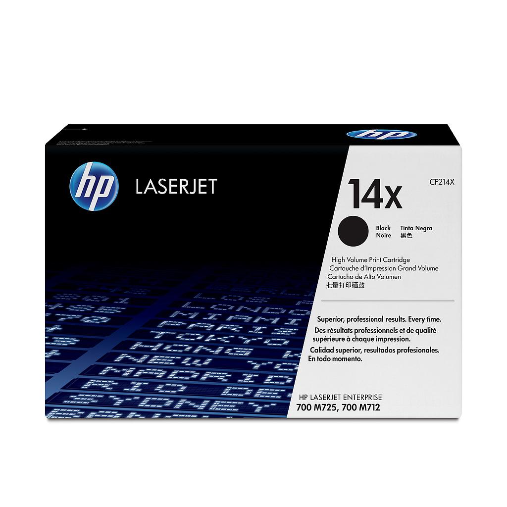HP ( HEWLETT PACKARD ) - Toner Laser ORIGINALES 14X Negro (Ref.CF214X)