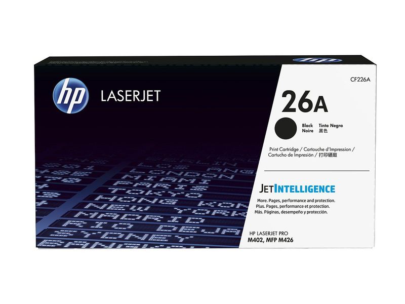 HP ( HEWLETT PACKARD ) - Toner Laser ORIGINALES 26A NEGRO () (Ref.CF226A)