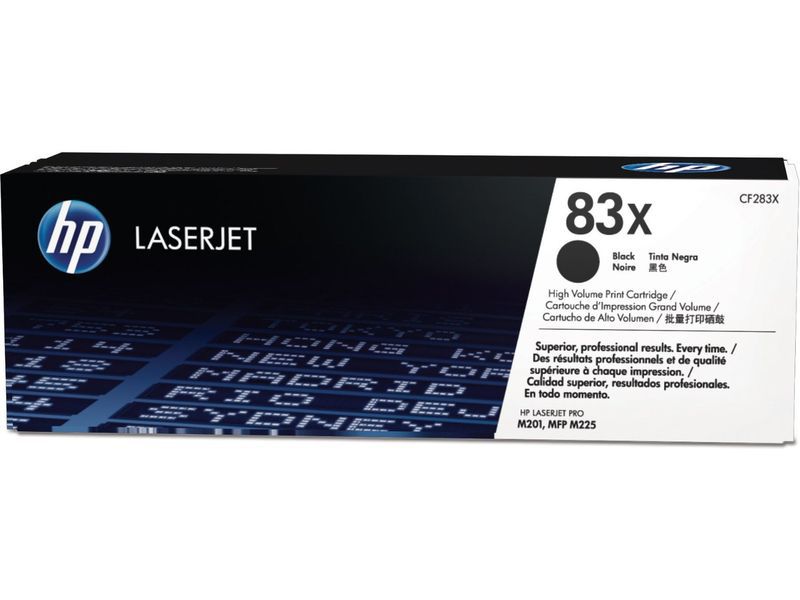 HP ( HEWLETT PACKARD ) - Toner Laser ORIGINALES 83X negro (Ref.CF283X)