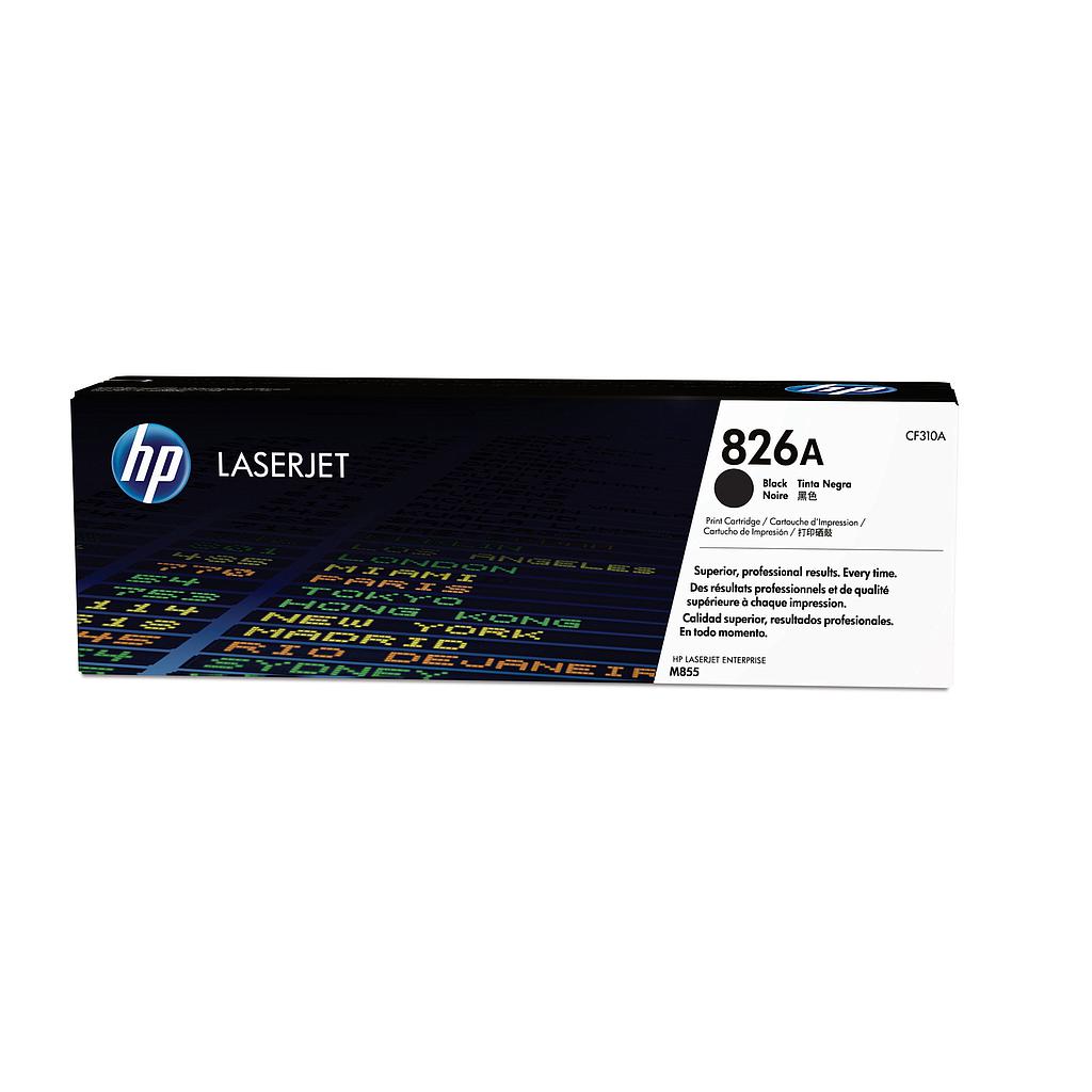 HP ( HEWLETT PACKARD ) - Toner Laser ORIGINALES 826A Negro (Ref.CF310A)