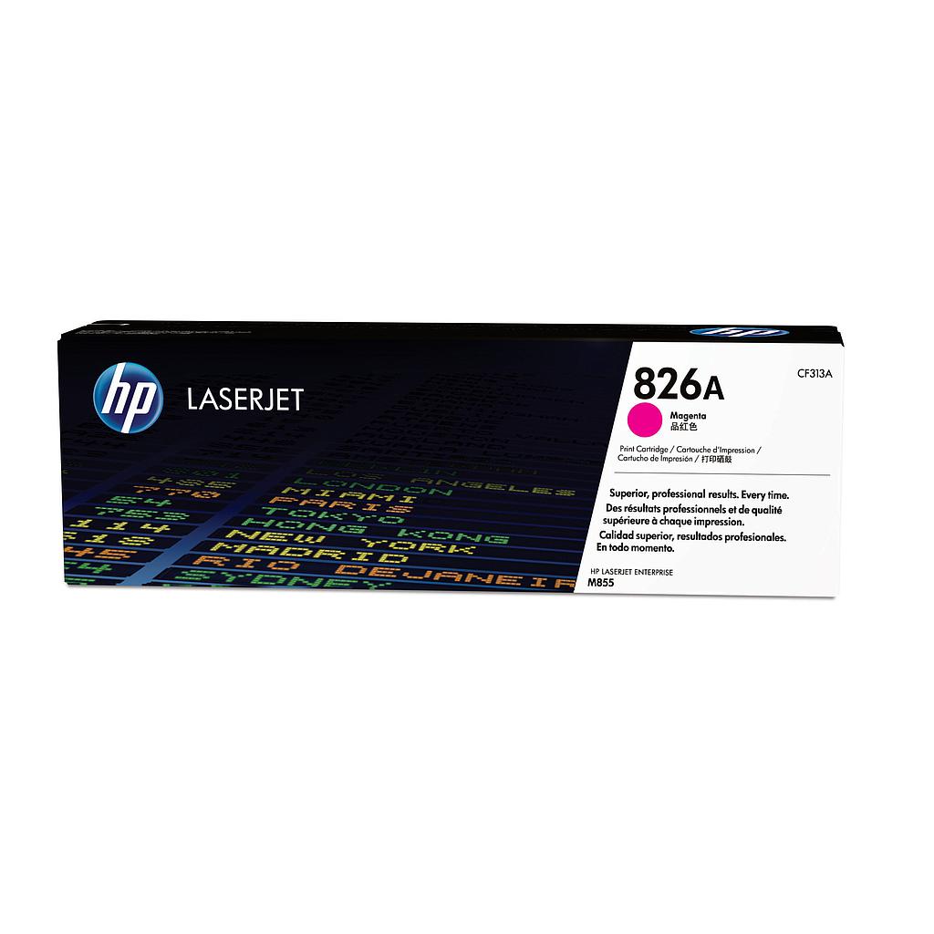 HP ( HEWLETT PACKARD ) - Toner Laser ORIGINALES 826A Magenta (Ref.CF313A)
