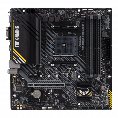 ASUS - TUF GAMING A520M-PLUS II AMD A520 Zócalo AM4 micro ATX (Ref.90MB17G0-M0EAY0)