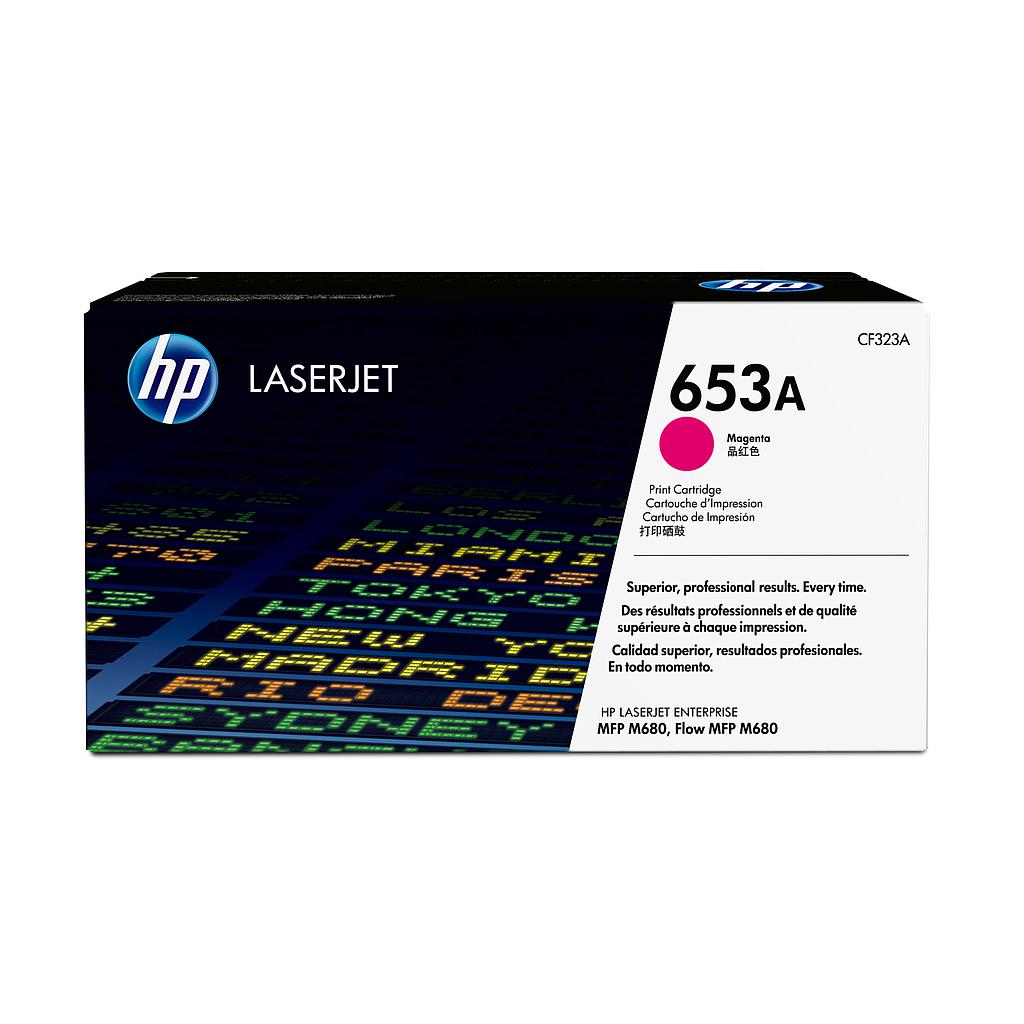 HP ( HEWLETT PACKARD ) - Toner Laser ORIGINALES 653A Magenta (Ref.CF323A)