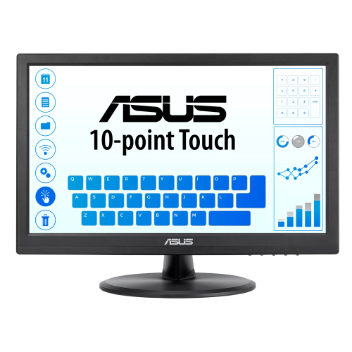 ASUS - VT168HR 39,6 cm (15.6") 1366 x 768 Pixeles Multi-touch Negro (Ref.90LM02G1-B04170)