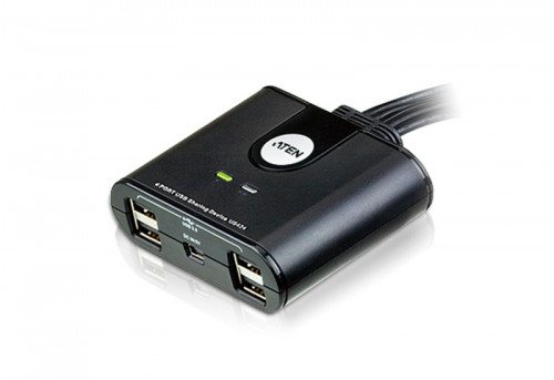 ATEN - Switch de periféricos USB 2.0 de 4 x 4 puertos (Ref.US424-AT)