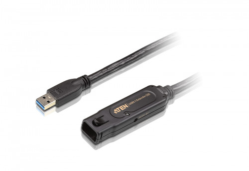 ATEN - cable USB 10 m 3.2 Gen 1 (3.1 Gen 1) USB A Negro (Ref.UE3310-AT-G)