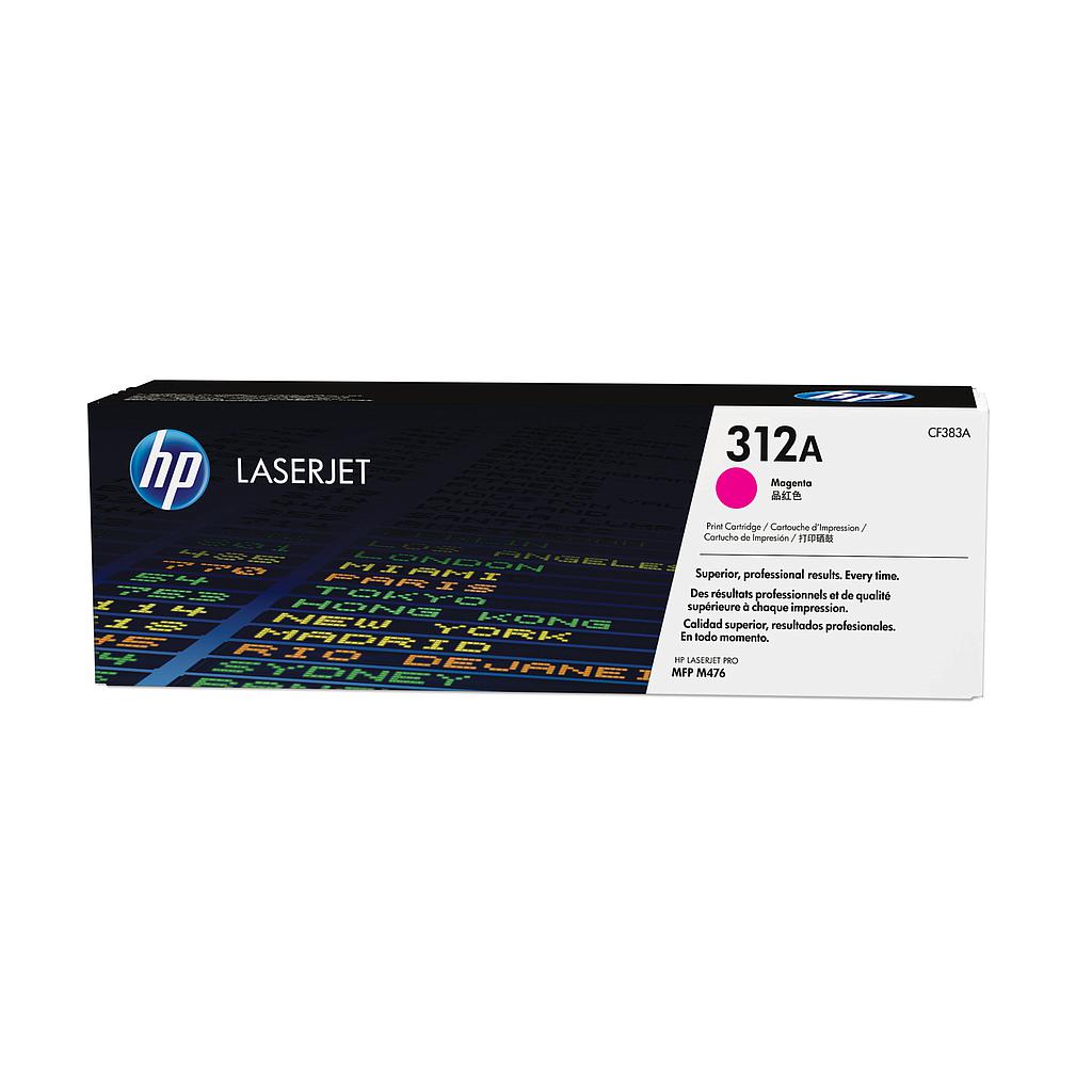 HP ( HEWLETT PACKARD ) - Toner Laser ORIGINALES 312A Magenta (Ref.CF383A)