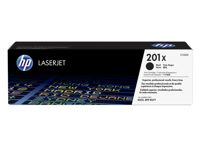 HP ( HEWLETT PACKARD ) - Toner Laser ORIGINALES ORIGINALES 201X alta capacidad negro () (Ref.CF400X)
