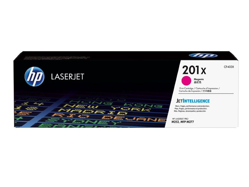 HP ( HEWLETT PACKARD ) - Toner Laser ORIGINALES ORIGINALES 201X alta capacidad magenta () (Ref.CF403X)